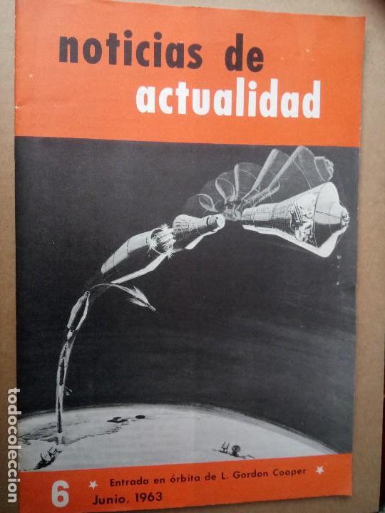 Collectionnisme de Revues et Journaux: NOTICIAS DE ACTUALIDAD, REVISTA DE LA EMBAJADA DE EEUU. JUNIO 1963