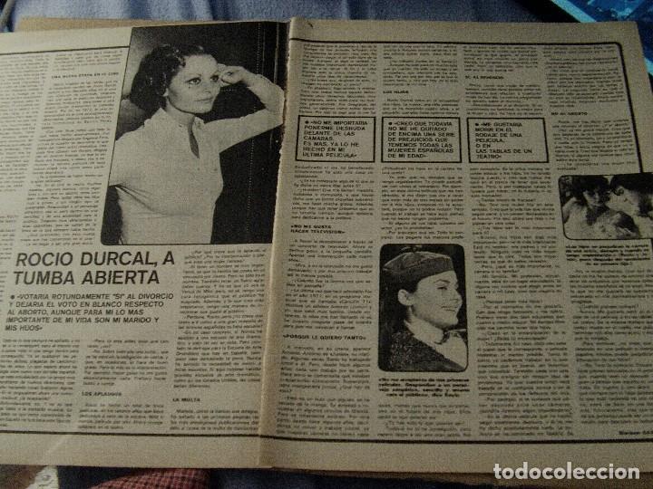 Coleccionismo de Revistas y Peri&oacute;dicos: ROC&Iacute;O DURCAL RECORTE REVISTA AMA 1975