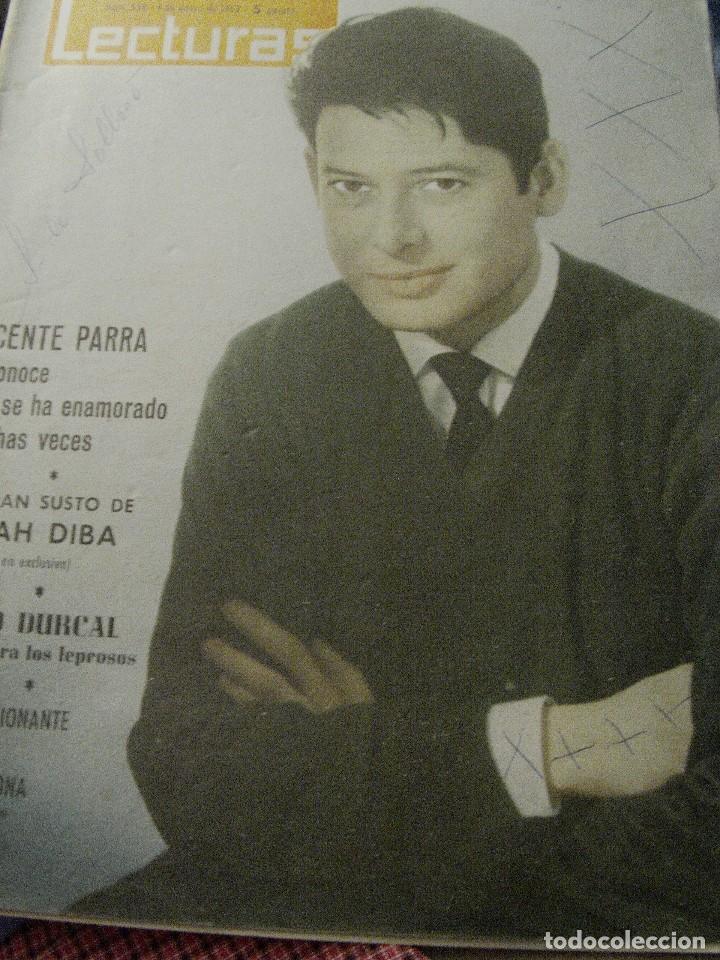 Coleccionismo de Revistas y Peri&oacute;dicos: REVISTA LECTURAS 1963 ROC&Iacute;O D&Uacute;RCAL VICENTE PARRA