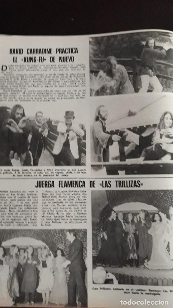 Coleccionismo de revistas y peri&oacute;dicos: david carradine las trillizas de julio iglesias