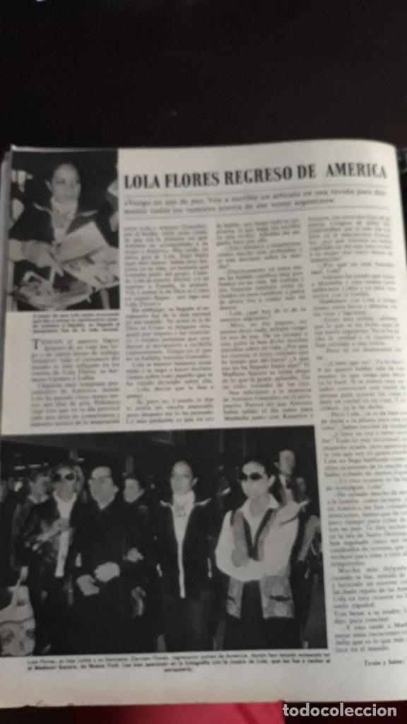 Coleccionismo de revistas y peri&oacute;dicos: lola flores