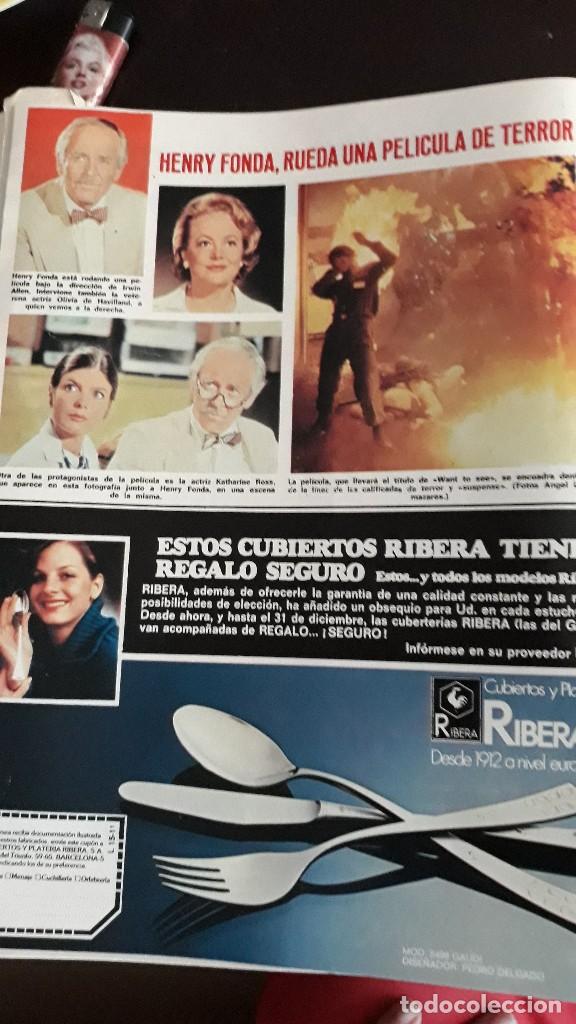 Collezionismo di Riviste e Giornali: henry fonda olivia de havilland katharine katharine ross el enjambre