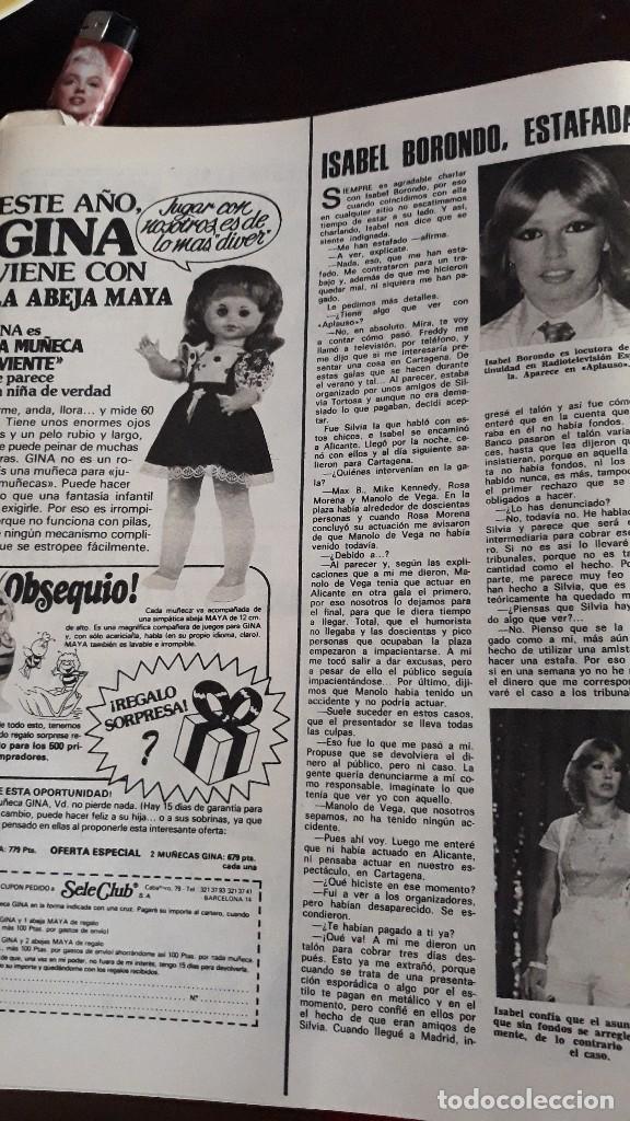 Collezionismo di Riviste e Giornali: gina la mu&ntilde;eca isabel borondo