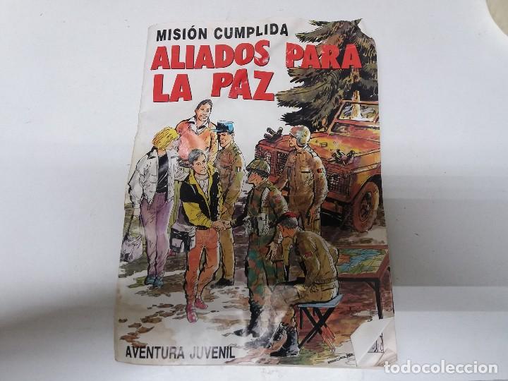 Collectionnisme de Revues et Journaux: Revista comic MISI&Oacute;N CUMPLIDA ALIADOS POR LA PAZ a&ntilde;o 1986 Ministerio de defensa