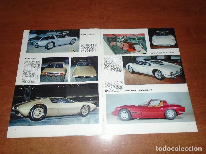 Collection Magazines and Newspapers: ART&Iacute;CULO DE PRENSA 1966: LES VOITURES ET LES CARROSSERIES DE L'AN&Eacute;E (AUTOM&Oacute;VILES)