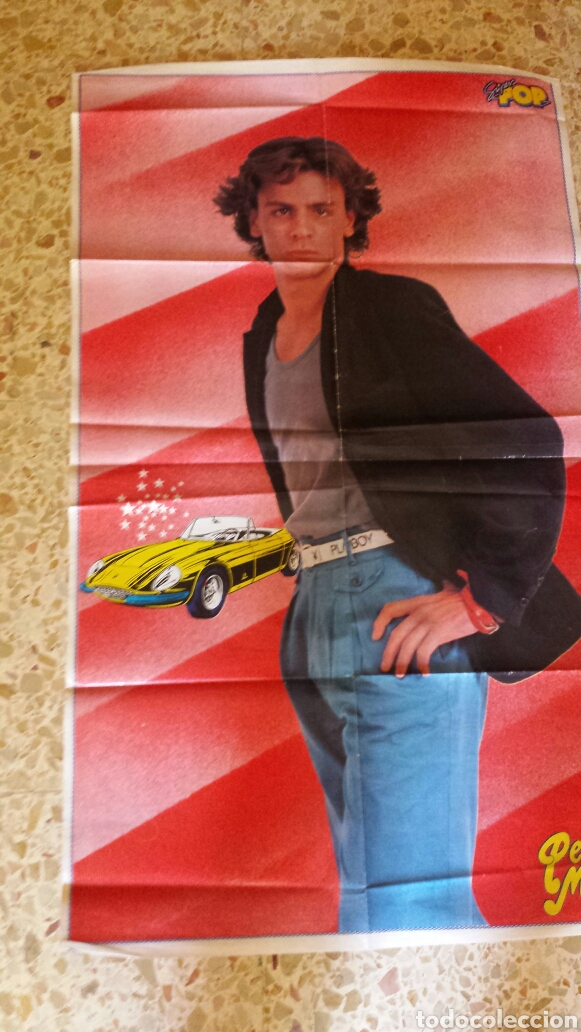 Coleccionismo de Revistas y Peri&oacute;dicos: P&oacute;ster Pedro Mar&iacute;n s&uacute;per pop