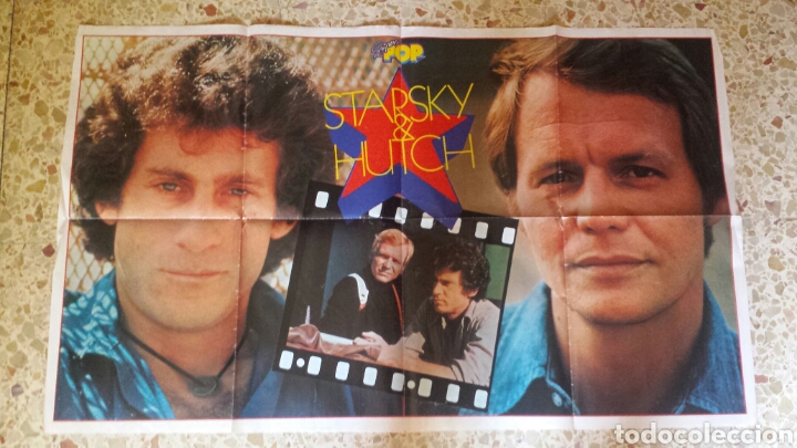 Coleccionismo de Revistas y Peri&oacute;dicos: P&oacute;ster de Starsky y Hutch s&uacute;per pop