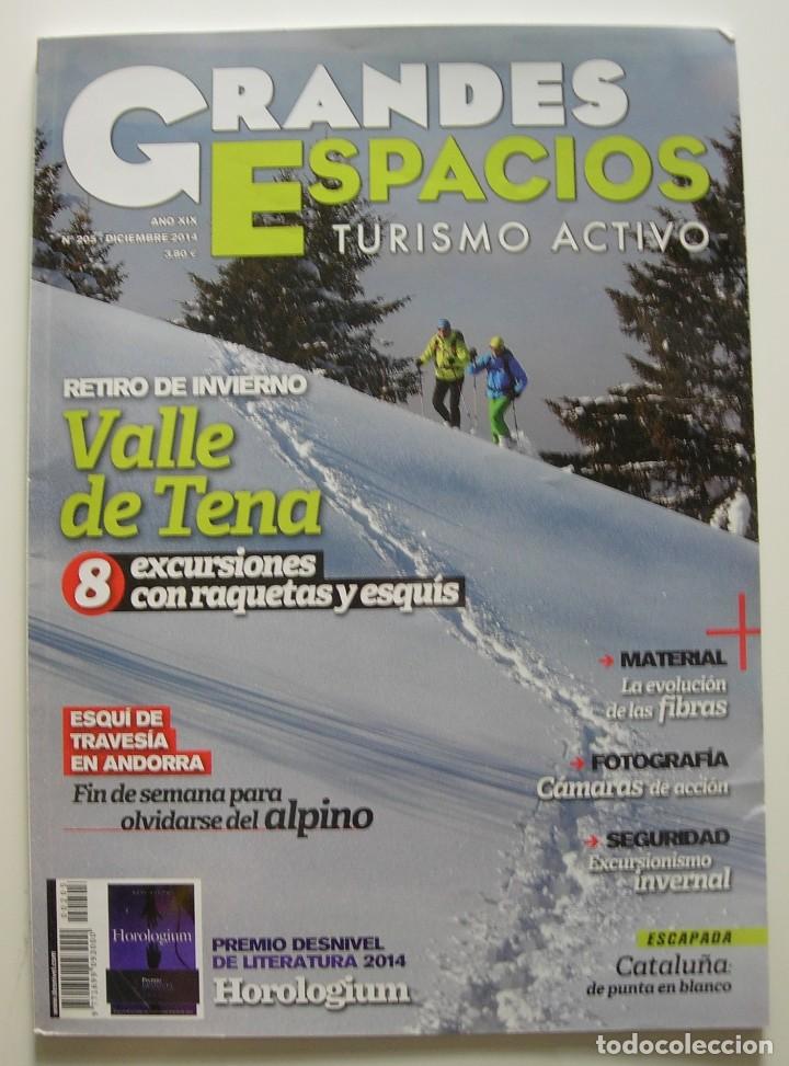 Sammeln von Zeitschriften und Zeitungen: Revista Grandes Espacios. Revista de turismo activo. n&ordm; 205 Dic. 2014
