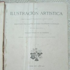Coleccionismo de Revistas y Periódicos: LA ILUSTRACIÓN ARTÍSTICA. 1900 AÑO COMPLETO. VER FOTOS. CON MUCHOS GRABADOS