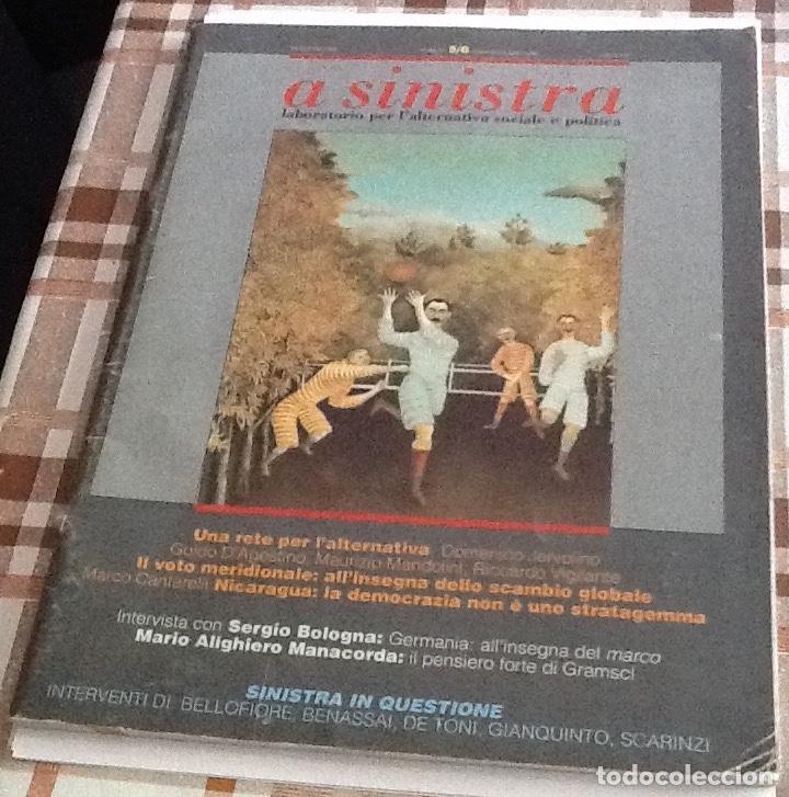 Coleccionismo de revistas y peri&oacute;dicos: A sinistra 5/6, 1990. Laboratorio per l'alternativa sociale e politica