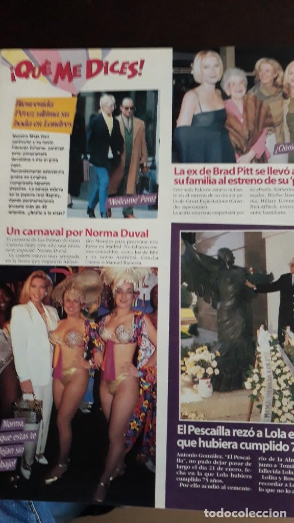 Coleccionismo de revistas y peri&oacute;dicos: gwyneth paltrow lola flores norma duval