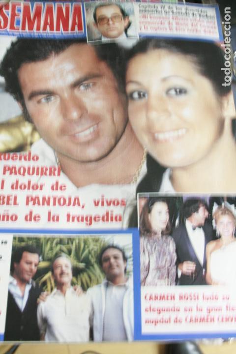 Coleccionismo de Revistas y Peri&oacute;dicos: ISABEL PANTOJA PAQUIRRI ROMINA POWER AL BANO LUIS MIGUEL GENE KELLY ABBA SYLVESTER STALONE 1985