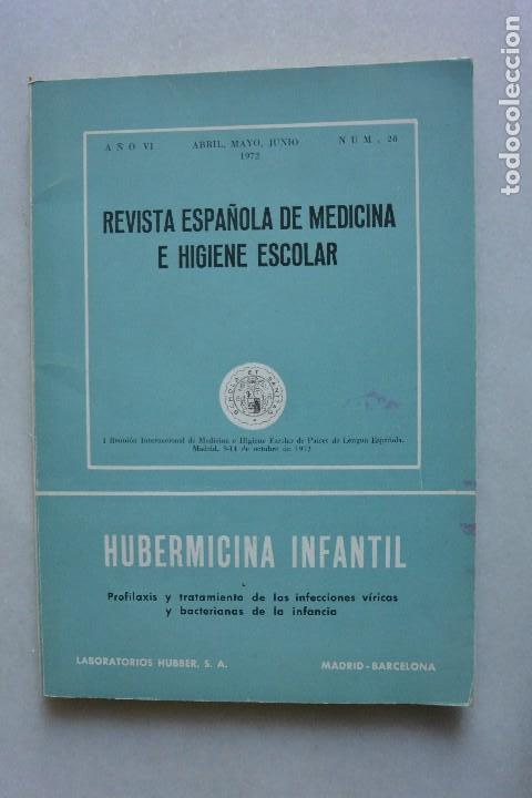 Coleccionismo de Revistas y Peri&oacute;dicos: Libro revista espa&ntilde;ola de medicina e higiene escolar