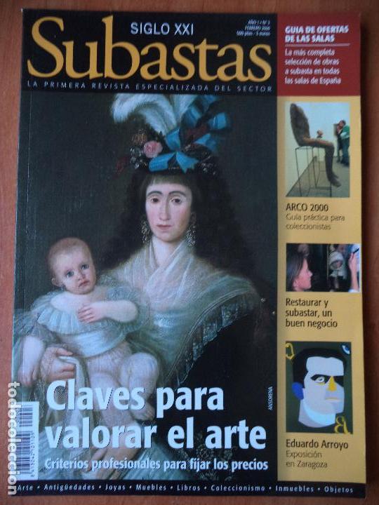 Collection Magazines and Newspapers: REVISTA. SUBASTAS SIGLO XXI. A&Ntilde;O 1. N&ordm; 3.