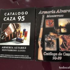 Coleccionismo de Revistas y Periódicos: CATALOGOS DE CAZA 95 Y 98 - ARMERÍA ALVAREZ MONTERROSO. Lote 125560903