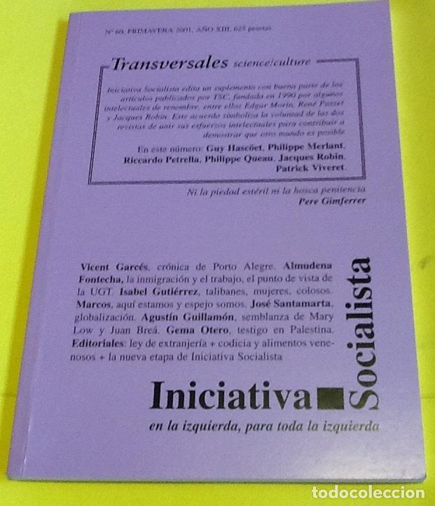 Coleccionismo de revistas y peri&oacute;dicos: Revista Iniciativa Socialista. N&uacute;mero 60, 2011. Transversales. Mary Low y Juan Brea, etc.