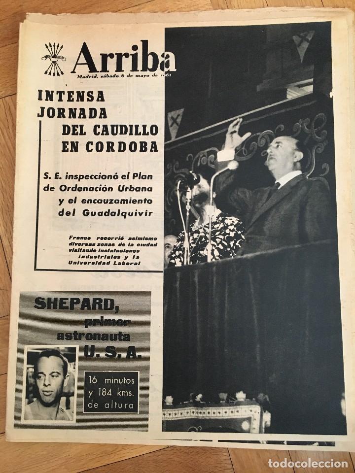 Collection Magazines and Newspapers: ARRIBA (6-5-61) FRANCO EN CORDOBA Y CABRA ANUNCIO PUBLICIDAD SEAT 600 BERLINA