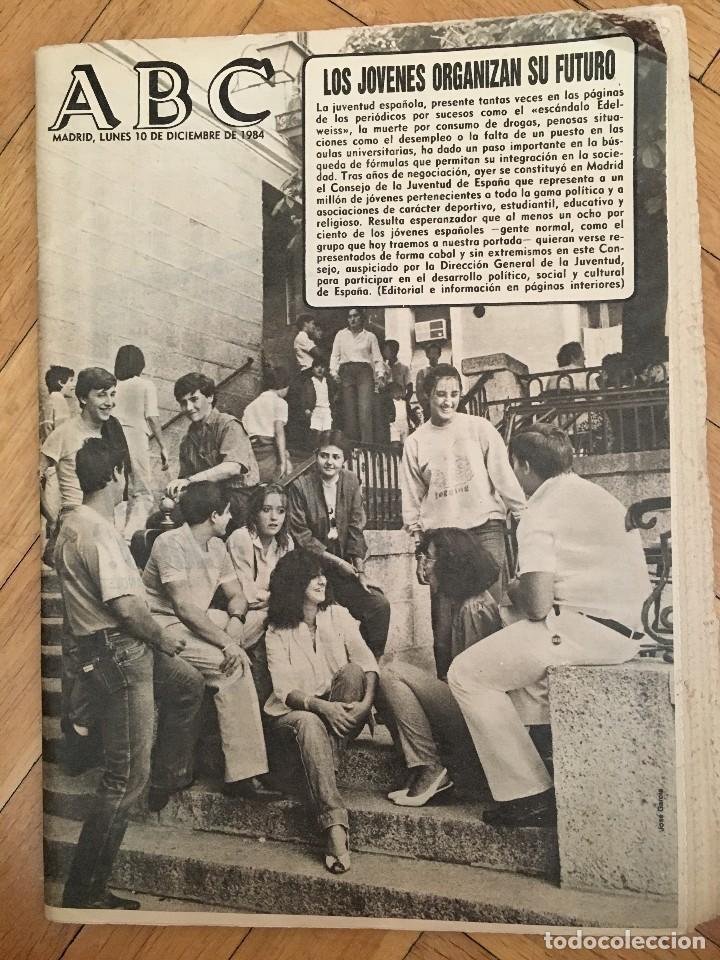 Coleccionismo de revistas y peri&oacute;dicos: RP ABC (10-12-84) ESCANDOLO EDELWEISS REPORTAJE FUTBOL ANDERLECHT