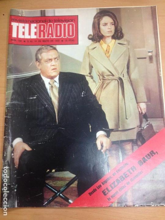 Colecionismo de Revistas e Jornais: REVISTA TELERADIO N&ordm;750 MAYO 1972 IRONSIDE