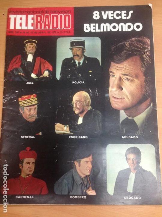 Colecionismo de Revistas e Jornais: REVISTA TELERADIO N&ordm;746 ABRIL 1972 SERIE PATRULLA JUVENIL