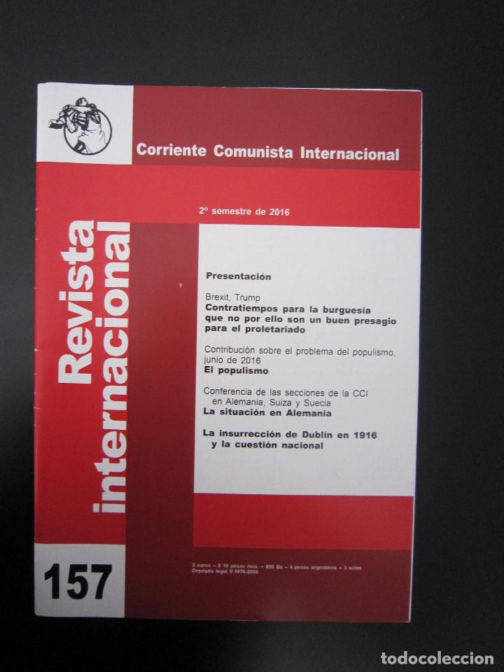 Collection Magazines and Newspapers: REVISTA INTERNACIONAL N&ordm; 157 - 2016