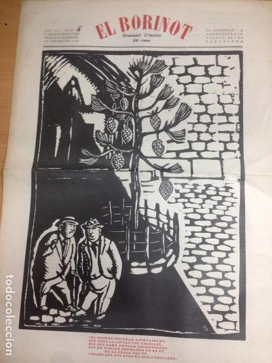 Colecionismo de Revistas e Jornais: REVISTA SETMANARI EL BORINOT 1925 N&ordm; 95
