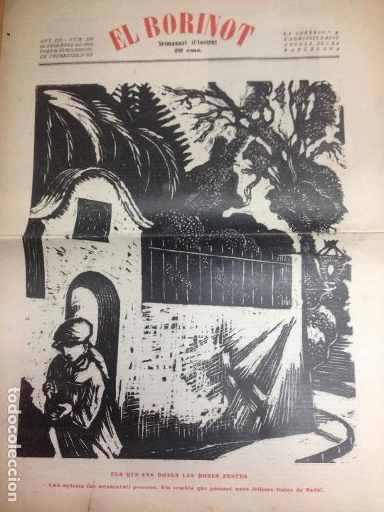Colecionismo de Revistas e Jornais: REVISTA SETMANARI EL BORINOT 1925 N&ordm;109