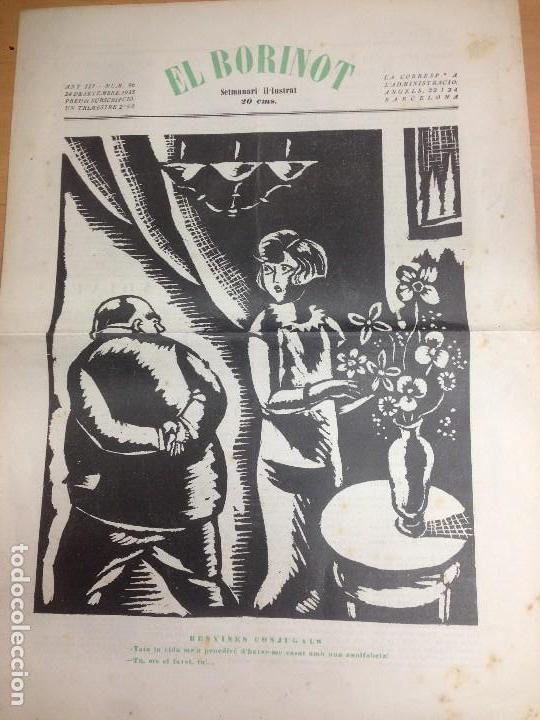 Colecionismo de Revistas e Jornais: REVISTA SETMANARI EL BORINOT 1925 N&ordm; 96