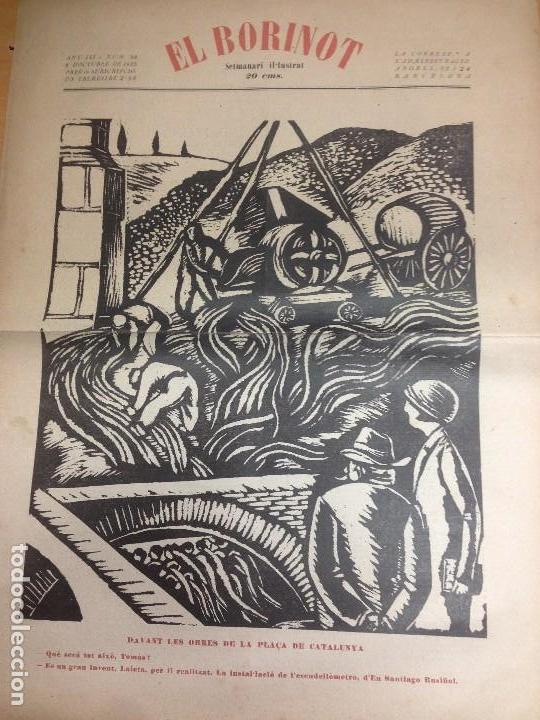 Colecionismo de Revistas e Jornais: REVISTA SETMANARI EL BORINOT 1925 N&ordm; 98