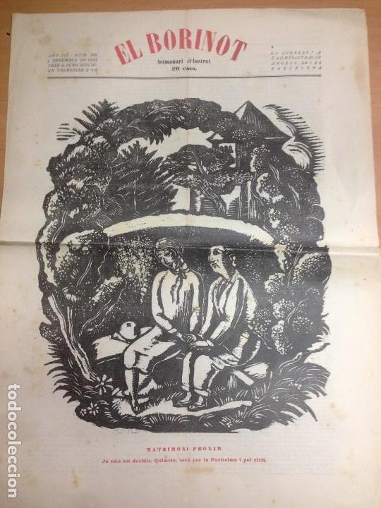 Colecionismo de Revistas e Jornais: REVISTA SETMANARI EL BORINOT 1925 N&ordm; 106