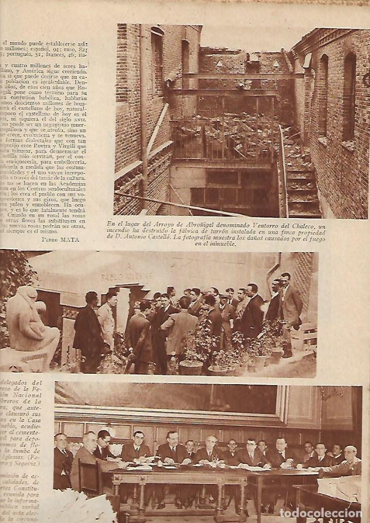 Sammeln von Zeitschriften und Zeitungen: 1931 SEVILLA HUELGA FERROVIARIOS BILBAO GOLF PROTESTA ESTUDIANTES ESCUELA DIABETES VENTORRO CHALECO