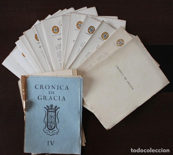 Coleccionismo de revistas y peri&oacute;dicos: CRONICAS DE GRACIA- 1947