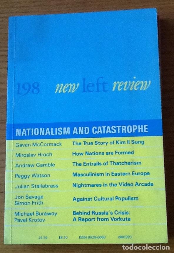 Colecionismo de Revistas e Jornais: New Left Review 198. 1993. Nationalism and catastrophe. Edici&oacute;n inglesa