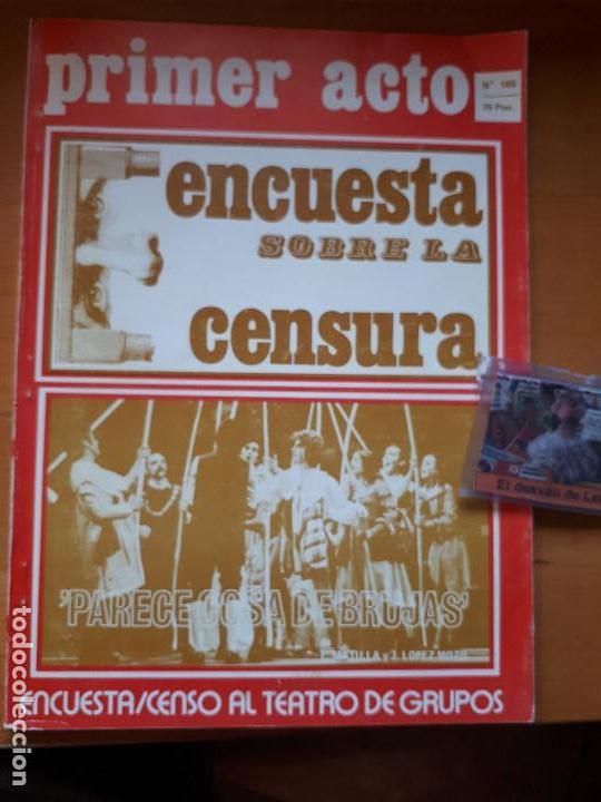Coleccionismo de Revistas y Peri&oacute;dicos: Revista Primer Acto - N&ordm; 165 - Febrero 1974