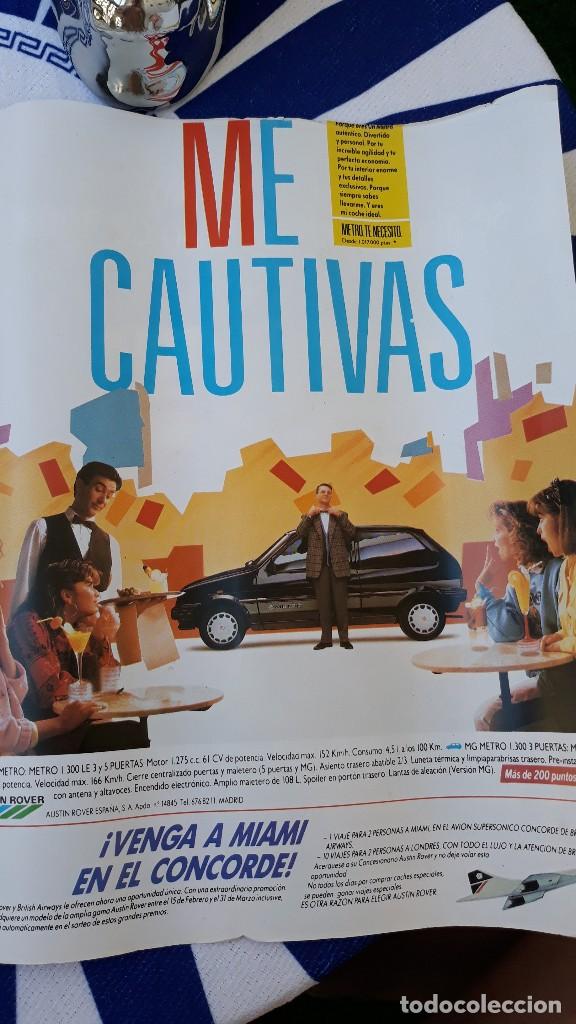 Coleccionismo de revistas y peri&oacute;dicos: anuncio mg metro lan rover
