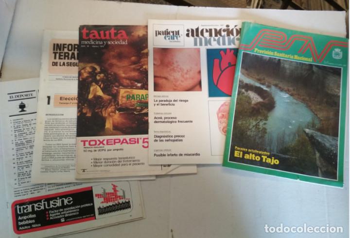 Coleccionismo de Revistas y Peri&oacute;dicos: LOTE DE 5 REVISTAS DE MEDICINA, TAUTA 1975, PATIENT CARE, PSN, ETC. A&Ntilde;OS 70 80 90