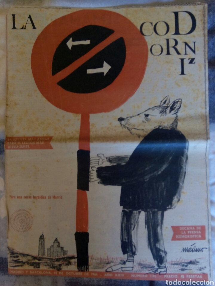 Coleccionismo de Revistas y Peri&oacute;dicos: La Codorniz. N. 1196. 18 oct. 1964