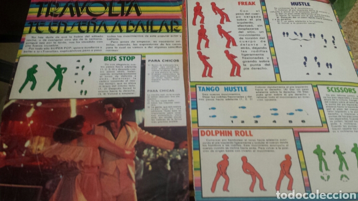 Collectionnisme de Revues et Journaux: Recorte John Travolta baile