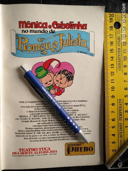 Coleccionismo de Revistas y Peri&oacute;dicos: HOJA DE REVISTA PUBLICITARIA - PUBLICIDAD monica e cebohinha romeo y julieta