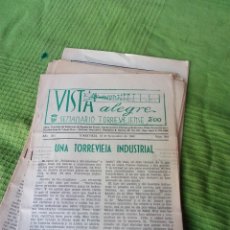 Coleccionismo de Revistas y Periódicos: VISTA ALEGRE SEMANARIO TORREVEJENSE ALICANTE. Lote 126298195