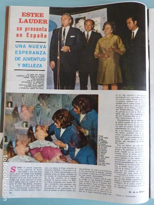 Coleccionismo de Revistas y Peri&oacute;dicos: RECORTE REPORTAJE CLIPPING DE ESTEE LAUDER REVISTA SEMANA N&ordm; 1499