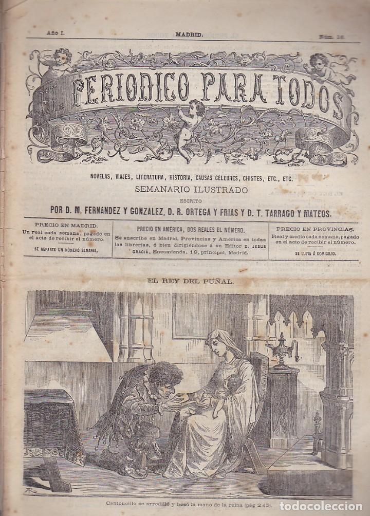 Colecionismo de Revistas e Jornais: PERIODICO PARA TODOS SEMANARIO ILUSTRADO N&ordm; 16