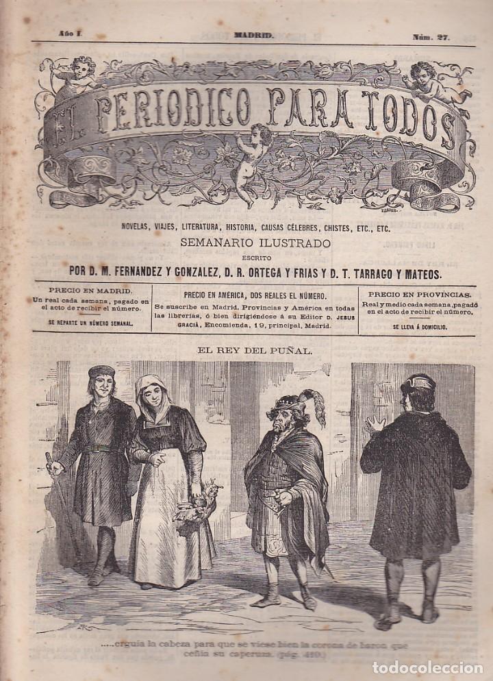 Colecionismo de Revistas e Jornais: PERIODICO PARA TODOS SEMANARIO ILUSTRADO N&ordm; 27