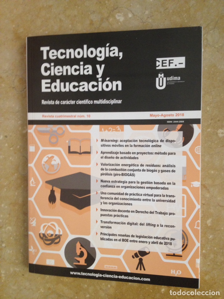 Collection Magazines and Newspapers: Tecnolog&iacute;a, ciencia y educaci&oacute;n. Revista de car&aacute;cter cient&iacute;fico multidisciplinar (Mayo-Agosto 2018)