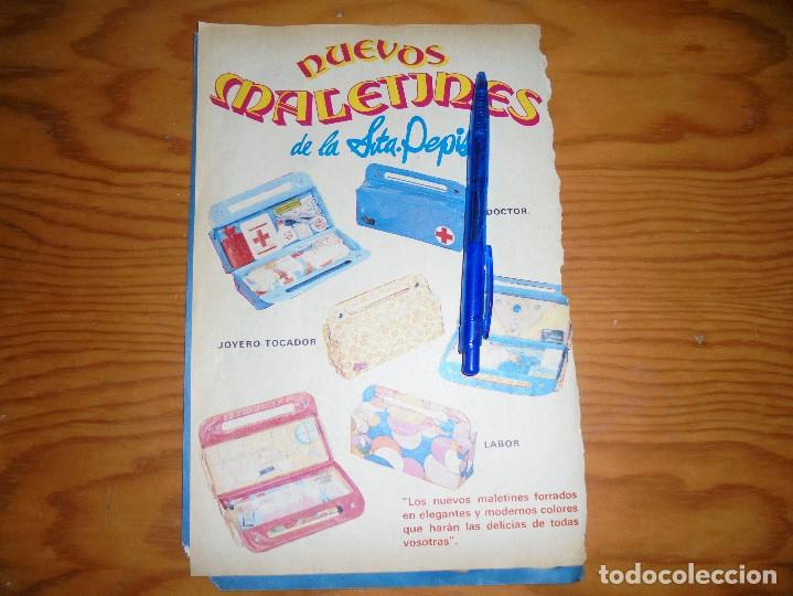 Coleccionismo de Revistas y Peri&oacute;dicos: RECORTE PRENSA : NUEVOS MALETINES DE LA SRTAPEPIS : JOYERO, DOCTOR, LABOR
