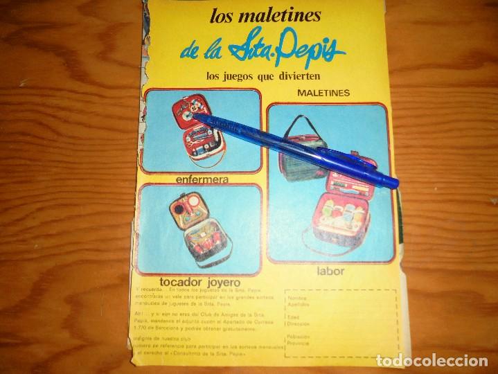 Coleccionismo de Revistas y Peri&oacute;dicos: RECORTE DE PRENSA : MALETINES DE LA SRTA PEPIS : ENFERMERA, LABOR, TOCADOR-JOYERO