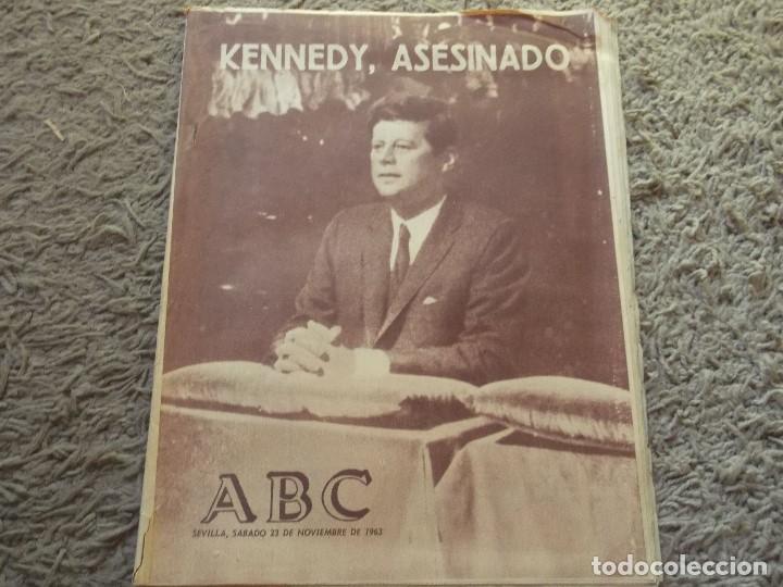 Coleccionismo de revistas y peri&oacute;dicos: GRAN LOTE DE PERIODICOS Y REVISTAS ORIGINALES DE LA EPOCA DEDICADAS A KENNEDY-VER FOTOS ADICIONALES