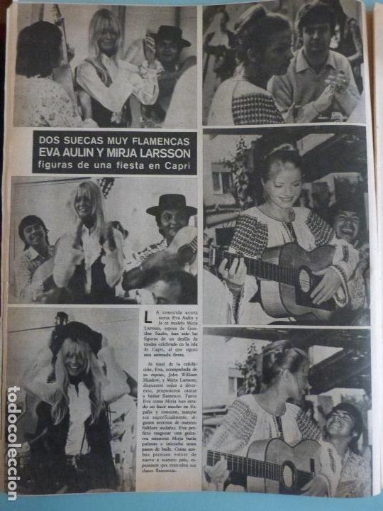 Coleccionismo de Revistas y Peri&oacute;dicos: RECORTE REPORTAJE CLIPPING DE EVA AULIN Y MIRJA LARSSON REVISTA SEMANA N&ordm; 1598 PAG. 12