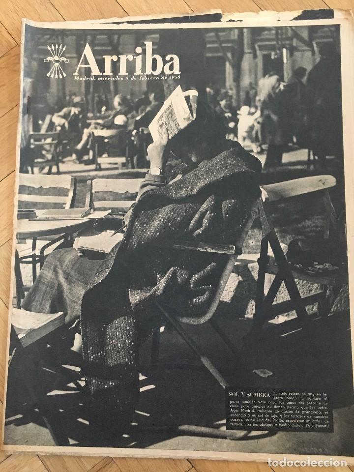 Coleccionismo de Revistas y Peri&oacute;dicos: ARRIBA (5-2-58) GRAN DUQUE WLADIMIRO CICLISMO ASESINO CHARLES STARKWEATHER