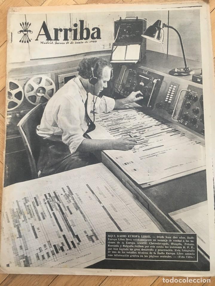 Collection Magazines and Newspapers: ARRIBA (16-6-60) RADIO EUROPA LIBRE CAMPEONATO DE TRACTORISTAS